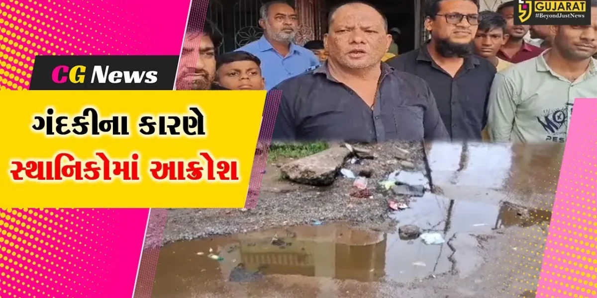 ભરૂચ:આમોદમાં તાજિયા ઝૂલૂસના માર્ગ પર જ ગંદકીના દ્રશ્યો, સ્થાનિકોમાં ભારે આક્રોશ