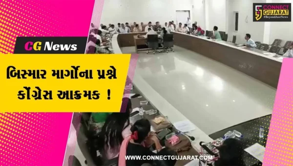 ભરૂચ: નગરપાલિકાની સામાન્ય સભા મળી, બિસ્માર માર્ગોના પ્રશ્ને વિપક્ષ આક્રમક
