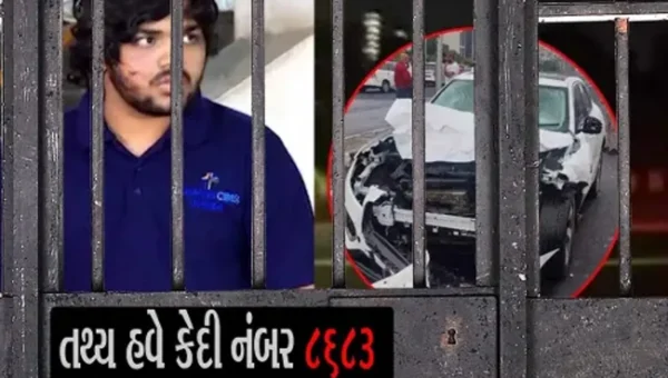તથ્ય હવે કેદી નંબર 8683..! ઇસ્કોન બ્રિજ અકસ્માત મામલે તથ્ય પટેલના રિમાન્ડ પૂર્ણ થતા તથ્ય પટેલને જેલ હવાલે કરાવામાં આવ્યો