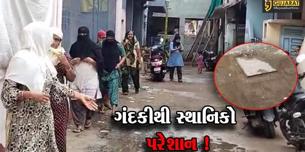 ભરૂચ: જંબુસરની નેશનલ પાર્ક સોસાયટીના રહીશો ઉભરાતી ગટર અને દુર્ગંધ મારતા પાણીથી પરેશાન