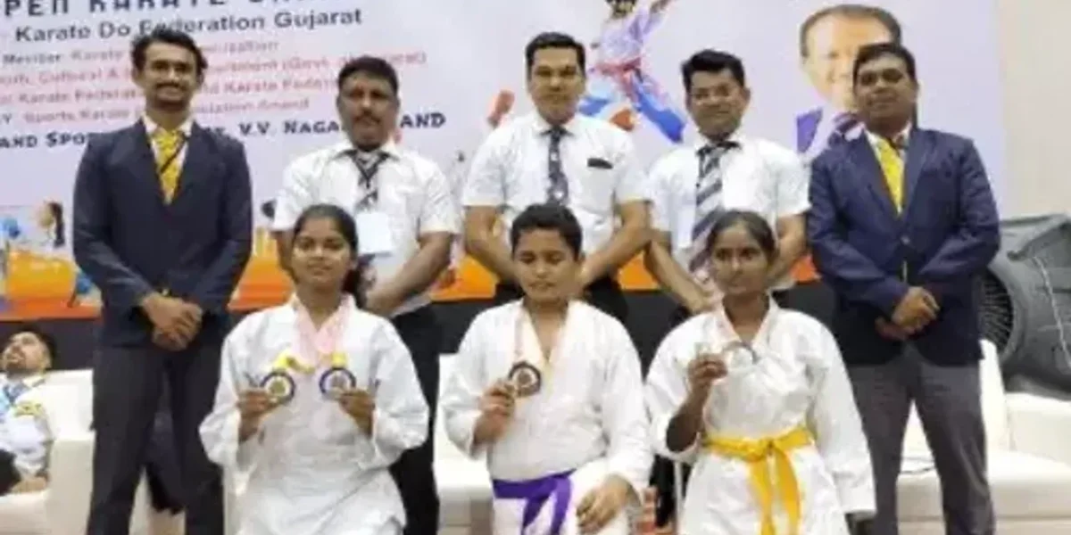 આંણદમાં આયોજિત ઓપન કરાટે ટુર્નામેન્ટ-2023માં ડાંગ જિલ્લાની 2 વિદ્યાર્થીઓએ મેડલ પ્રાપ્ત કર્યા…