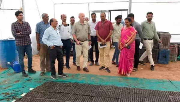 કેન્દ્ર પુરસ્કૃત MIDH યોજના-ઇન્ડૉ ડચ પ્રોજેક્ટ અંતર્ગત નેધરલેન્ડના ફ્લોરીકલ્ચર નિષ્ણાત ખેડા જિલ્લાની મુલાકાતે…