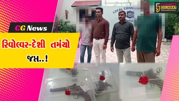પાટણ : શંખેશ્વરના મુજપુર ગામેથી રિવોલ્વર અને દેશી તમંચા સાથે SOG પોલીસે કરી 2 શખ્સોની ધરપકડ…