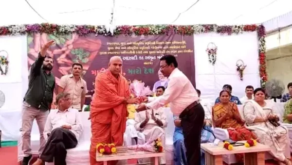 ભરૂચ : જંબુસર ખાતે “મારી માટી મારો દેશ” અભિયાન અંતર્ગત ધારાસભ્ય ડી.કે.સ્વામીના અધ્યક્ષ સ્થાને કાર્યક્રમ યોજાયો…
