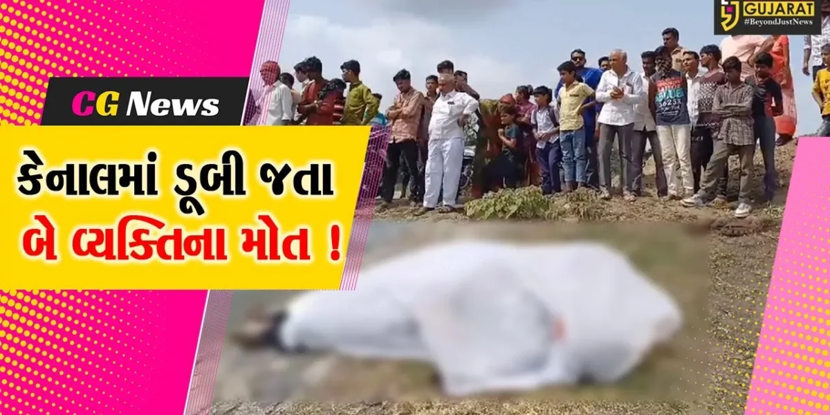 ભાવનગર: બોરતળાવ સીદસર પાસે કેનાલમાં નહાવા પડેલા બે વ્યક્તિના મોત,પોલીસે તપાસ શરૂ કરી