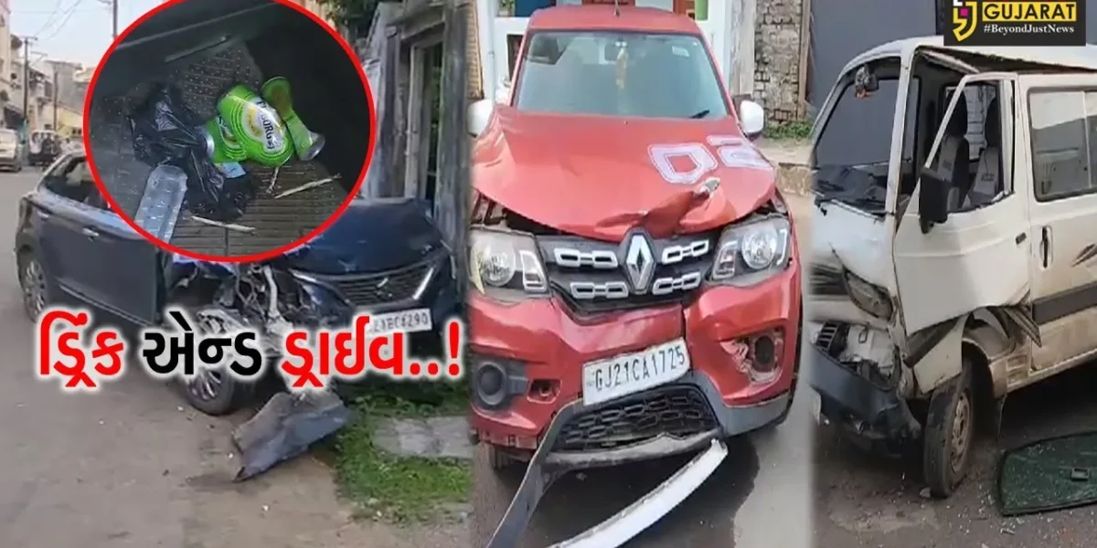 નવસારી : NRI યુવાન દારૂના નશામાં બન્યો છાટકો, 5થી વધુ વાહનોમાં નુકશાન પહોચાડતા પોલીસે કરી ધરપકડ…