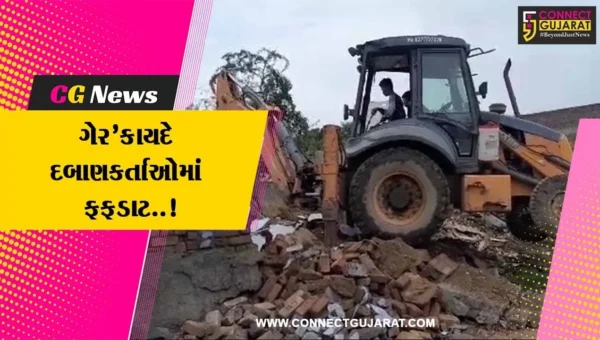 ભાવનગર : હાદાનગર વિસ્તારના 35 ગેર’કાયદેસર દબાણો પર ફરી વળ્યું મનપાનું બુલડોઝર…