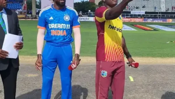4th T20:- વેસ્ટ ઈન્ડિઝે ભારતને 179 રનનો ટાર્ગેટ આપ્યો, વેસ્ટ ઈન્ડિઝ તરફથી સૌથી વધુ 61 રન હેટમાયરે ફટકાર્યા