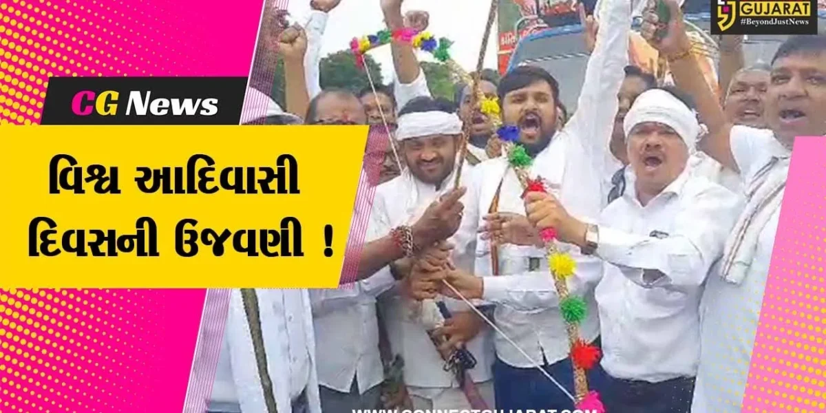 ભરૂચ: વિશ્વ આદિવાસી દિવસ નિમિત્તે ભવ્ય રેલીનું આયોજન,પરંપરાગત પોશાક સાથે લોકો જોડાયા