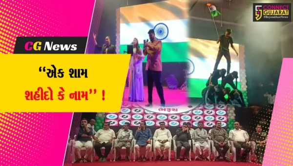 ભરૂચ: સક્રિય પત્રકાર સંઘ દ્વારા એક શામ શહીદો કે નામ કાર્યક્રમ યોજાયો ,કનેક્ટ ગુજરાત બન્યુ સહભાગી