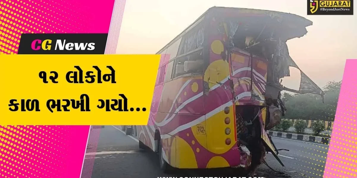ભાવનગર : દિહોરથી હરિદ્વાર જતાં યાત્રિકોની બસને રાજસ્થાન નજીક નડ્યો ભયંકર અકસ્માત, 12 લોકોના મોતની જિલ્લા કલેક્ટરે કરી પુષ્ટિ