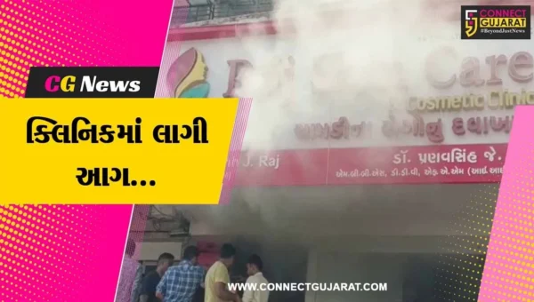 ભરૂચ : ઝાડેશ્વર રોડ પર રાજ સ્કીન કેર ક્લિનિકમાં ફાટી નીકળી આગ, ફાયર ફાઇટરોએ મેળવ્યો કાબુ…