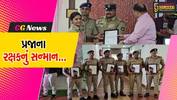 દાહોદ : પૂરની સ્થિતિમાં લોકોની મદદ કરનાર પ્રજાના રક્ષક એવા પોલીસકર્મીઓનું વિશેષ સન્માન કરાયું…
