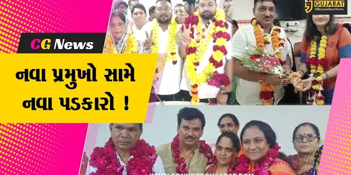 ભરૂચ-અંકલેશ્વર નગર સેવા સદનના પ્રમુખોની વરણી, આગેવાનો દ્વારા પાઠવાય શુભકામના