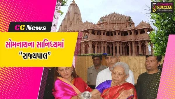 ઉત્તરપ્રદેશના રાજ્યપાલ આનંદીબેન પટેલે સોમનાથ મહાદેવના દર્શન કર્યા, ધ્વજાપૂજા-સોમેશ્વર પૂજા કરી અનુભવી ધન્યતા…