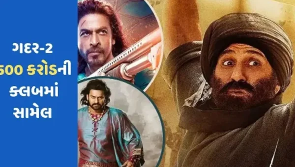 ‘ગદર 2’ એ રચ્યો ઇતિહાસ, બાહુબલી-પઠાણને પાછળ છોડી ફિલ્મ 500 કરોડ ક્લબ બોક્સમાં સામેલ…