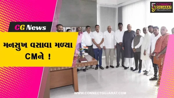 નર્મદા: પૂરઅસરગ્રસ્ત જીલ્લામાં વિશેષ સહાય પેકેજ જાહેર કરવાની માંગ,સાંસદ મનસુખ વસાવાએ CM સાથે કરી મુલાકાત