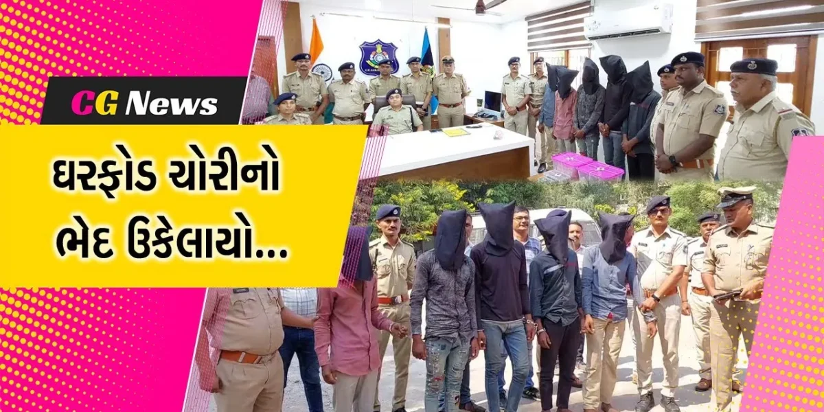 નર્મદા : ગરૂડેશ્વરના હરિપુરા ગામના એક વેપારીને ત્યાં 20 લાખની ચોરી કરનાર 5 ઈસમોની ધરપકડ…