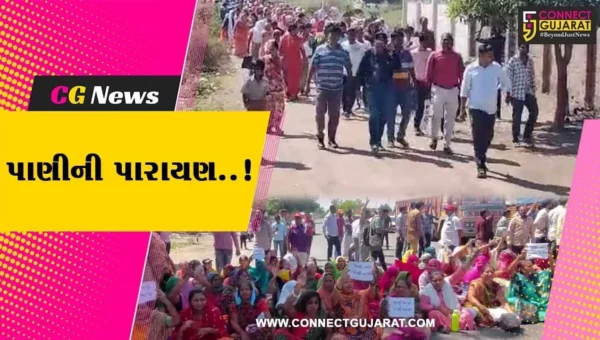 ભાવનગર : વરતેજની અનેક સોસાયટીમાં પીવાના પાણીની પારાયણ, ત્રસ્ત સ્થાનિકોએ કર્યો ચક્કાજામ…