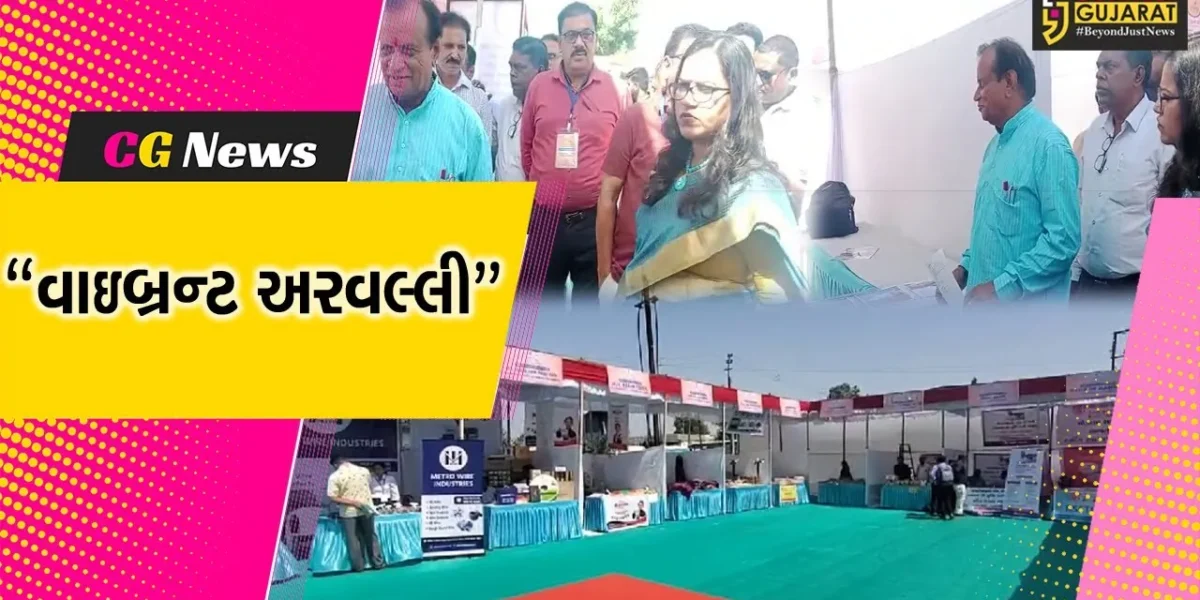 ગુજરાત વાઇબ્રન્ટ સમિટને લઈને રોજગારનો વ્યાપ વધારવા મોડાસા ખાતે “વાઇબ્રન્ટ અરવલ્લી” કાર્યક્રમ યોજાયો
