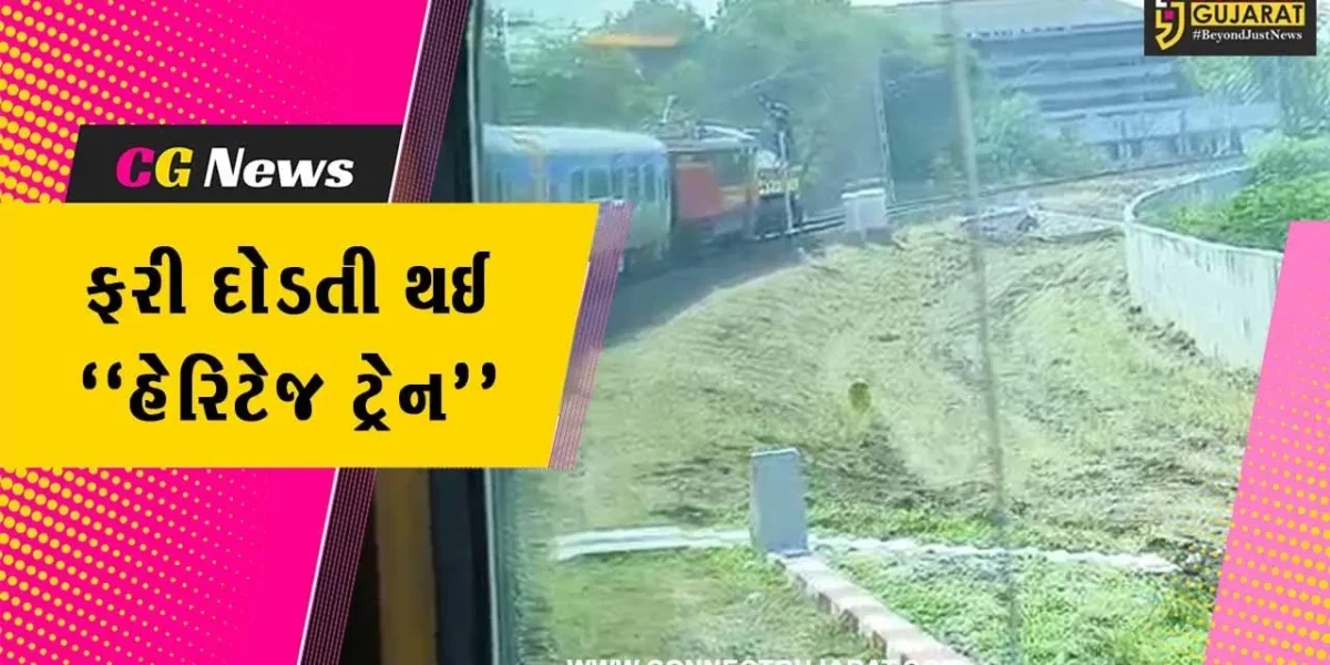 નર્મદા : ગુજરાતની પ્રથમ હેરિટેજ ટ્રેનનું PM મોદીના હસ્તે લોકાર્પણ, એકતાનગરથી અમદાવાદ કરી શકાશે મુસાફરી…