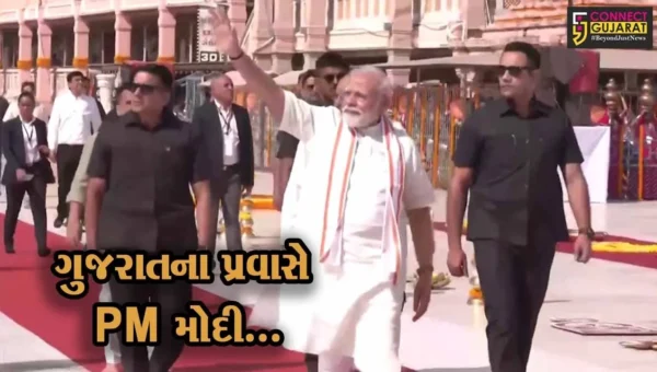 બનાસકાંઠા : PM મોદીએ અંબાજીમાં માઁ અંબાના ચરણોમાં શીષ ઝુકાવ્યું, ધરી વિકાસ કાર્યોની ભેટ…