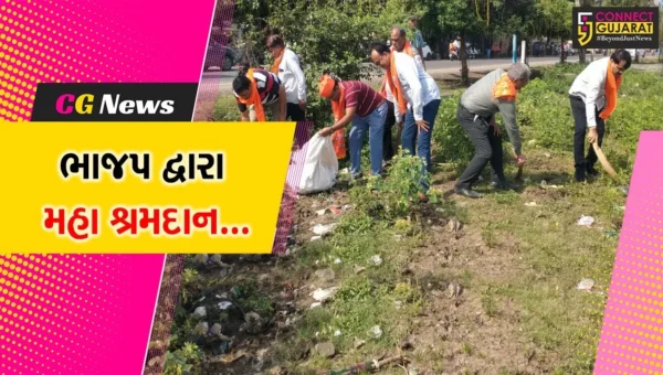 અંકલેશ્વર નોટિફાઇડ એરિયા ભાજપ દ્વારા 500 ક્વોટર્સ વિસ્તારમાં મહા શ્રમદાન હાથ ધરાયું…