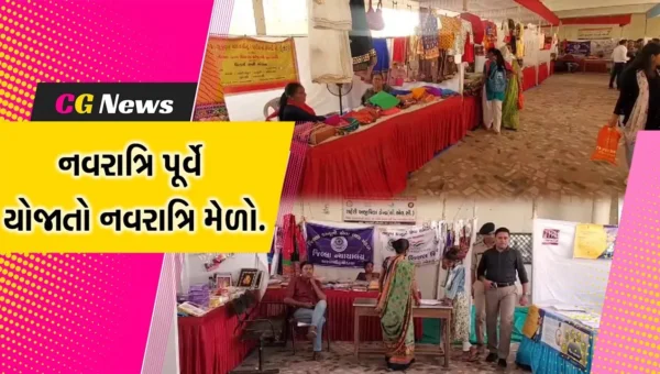 અરવલ્લી : મહિલાઓને રોજગાર મળી રહે તે માટે મોડાસા ખાતે યોજાયો નવરાત્રિ મેળો, મહિલાઓએ લગાવ્યા અનેક સ્ટોલ…..