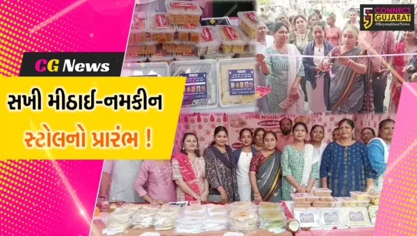 ભરૂચ: જનહિતાર્થ ચેરીટેબલ ટ્રસ્ટ દ્વ્રારા સખી મીઠાઈ અને નમકીન સ્ટોલનો કરાયો પ્રારંભ