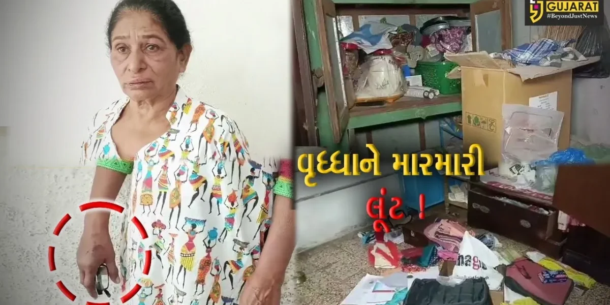 ભરૂચ: ઝાડેશ્વર ગામમાં લૂંટનો બનાવ, વૃધ્ધાને પલંગ સાથે બાંધી લૂંટારુઓ સોના ચાંદીના દાગીનાની લૂંટ કરી ફરાર