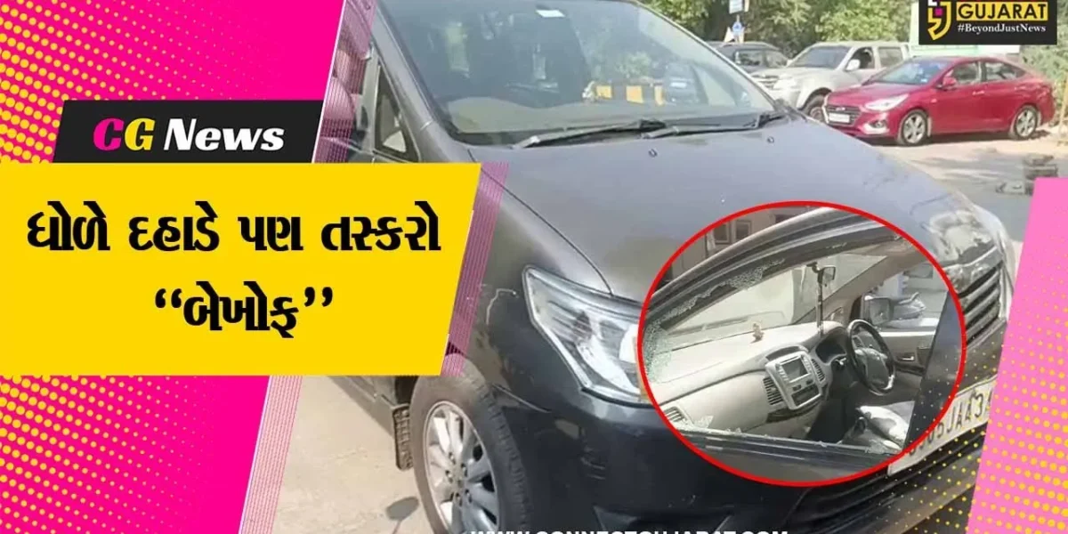 ભરૂચ : ધોળે દહાડે કસક SBI બેંક નજીક પાર્ક કરેલી કારનો કાચ તોડી તસ્કરો ડોક્યુમેન્ટની બેગ ઉઠાવી ગયા..!