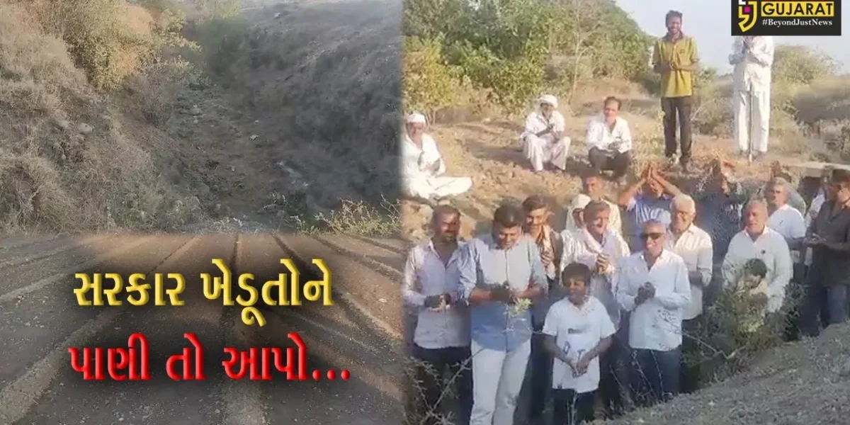 અમરેલી : બાબરા તાલુકાના 4 ગામોના ખેડૂતોને પિયતનું પાણી ના મળતા કેનાલમાં રામધૂન બોલાવી…