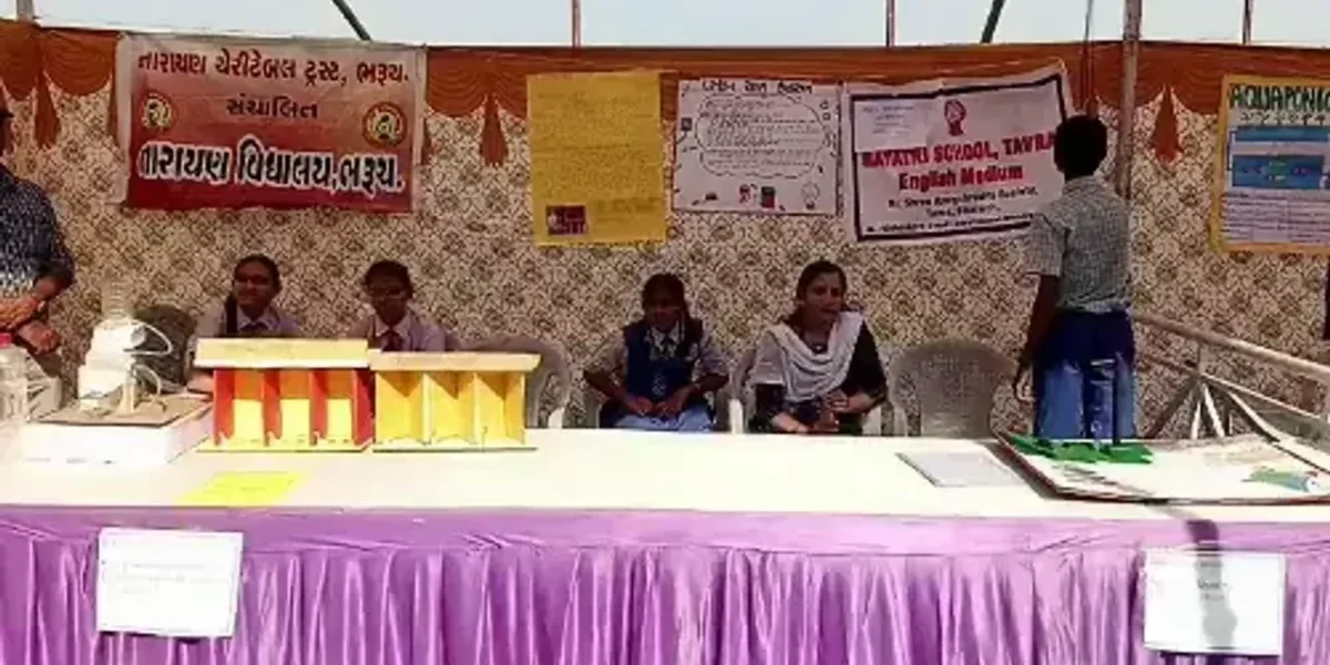 ભરૂચ : તપોવન સંકુલમાં યોજાયું બાળવિજ્ઞાન પ્રદર્શન, અનેક વિદ્યાર્થીઓએ લીધો ભાગ….