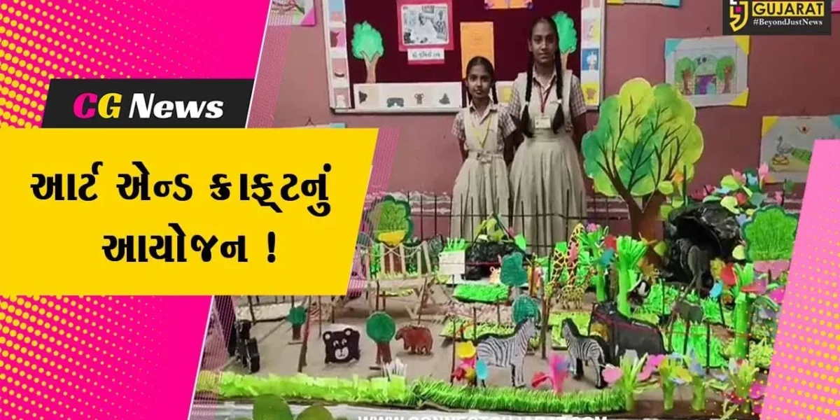 ભરૂચ: જે.બી.મોદી વિદ્યાલય ખાતે કલા સંપત્તિ આર્ટ એન્ડ ક્રાફ્ટનું આયોજન કરાયુ