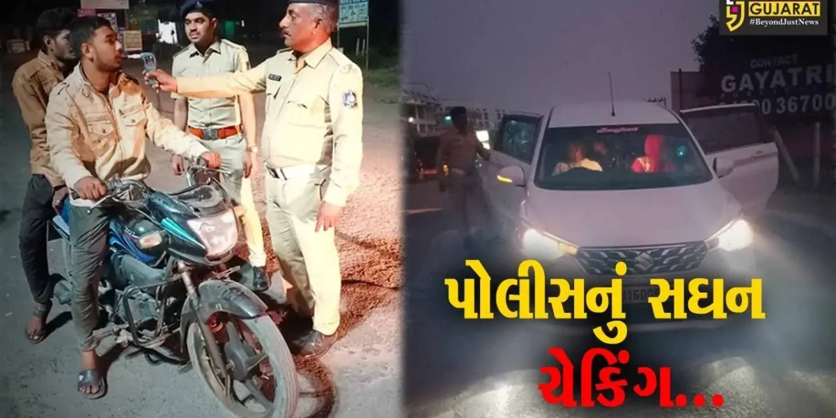 ભરૂચ : દારૂડિયાઓ નશો કરે તે પહેલા જ નશો ઉતારતી વાગરા પોલીસ, સઘન ચેકિંગ હાથ ધર્યું…