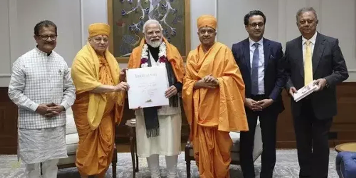 વડાપ્રધાન નરેન્દ્ર મોદી અબુ ધાબીમાં સ્વામિનારાયણ મંદિરનું કરશે ઉદ્ધાટન