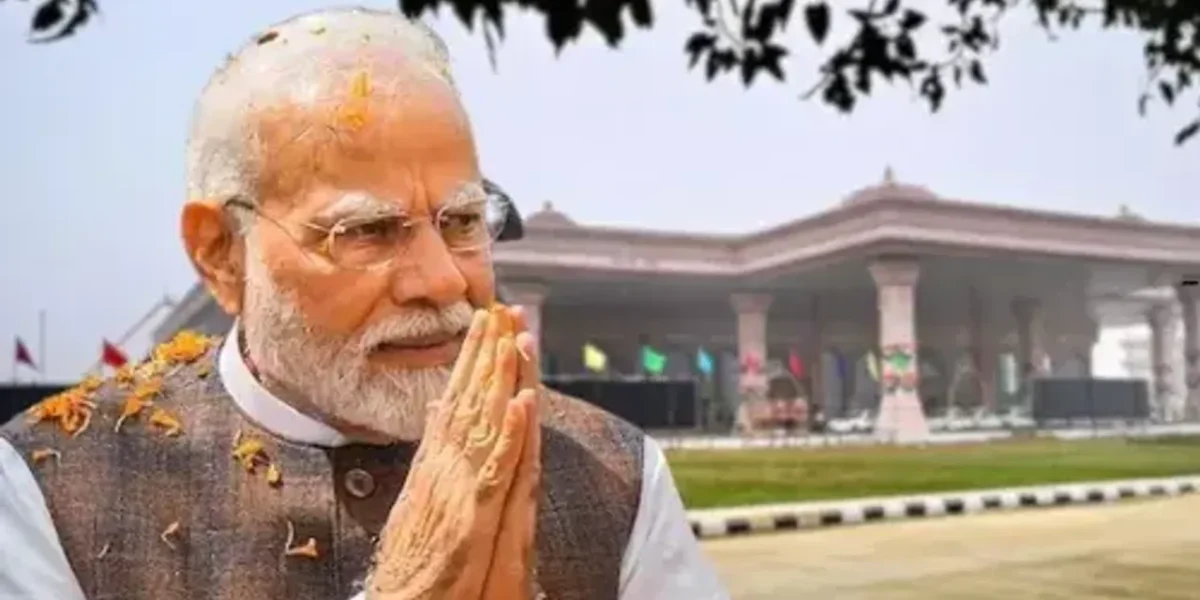 પીએમ મોદી અયોધ્યાની મુલાકાતે, 15,700 કરોડ રૂપિયાના પ્રોજેક્ટનો શિલાન્યાસ અને ઉદ્ઘાટન કરશે.