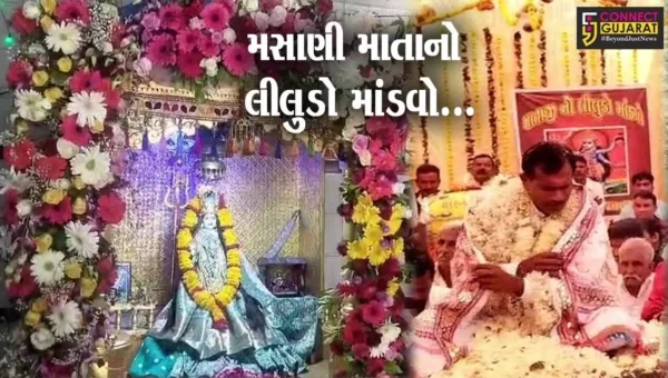 ભરૂચ : જંબુસરના ભાણખેતર સ્થિત મસાણી માતાના મંદિરે યોજાયો લીલુડો માંડવો…