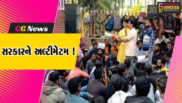 વડોદરા: જેટકો ભરતી રદ મામલે ઉમેદવારોનું મોટીસંખ્યામાં વિરોધ પ્રદર્શન,સરકારને આપ્યુ 48 કલાકનું અલ્ટીમેટમ
