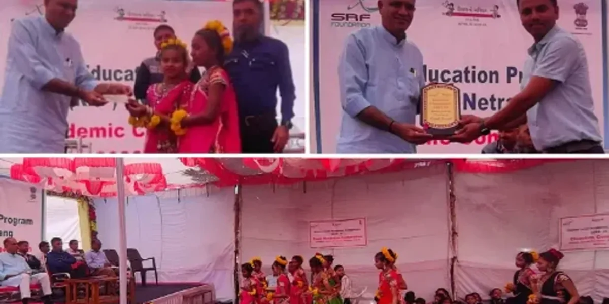 ભરૂચ: એસ.આર.એફ ફાઉન્ડેશન દ્વારા જૂના નેત્રંગ ખાતે તાલુકા કક્ષાની શૈક્ષણિક સ્પર્ધાનુ આયોજન કરવામાં આવ્યું