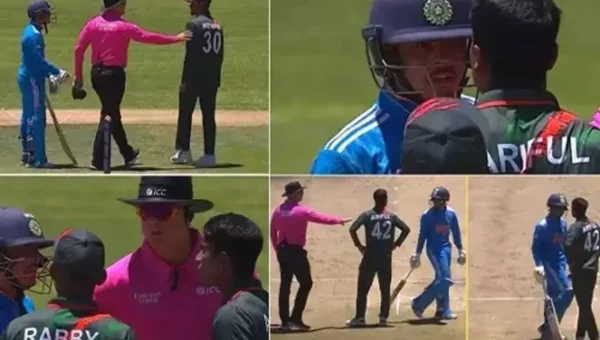 IND U19 vs BAN U19: ટીમ ઈન્ડિયાના કેપ્ટન અને બાંગ્લાદેશના ખેલાડી વચ્ચે થઈ તુતુ-મેમે..!