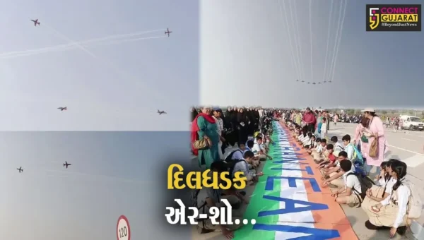 ભરૂચ : ભારતીય વાયુ સેનાની એરક્રાફ્ટ એરોબેટિક ટીમે દિલધડક એર-શો થકી ગગન ગજવ્યું…