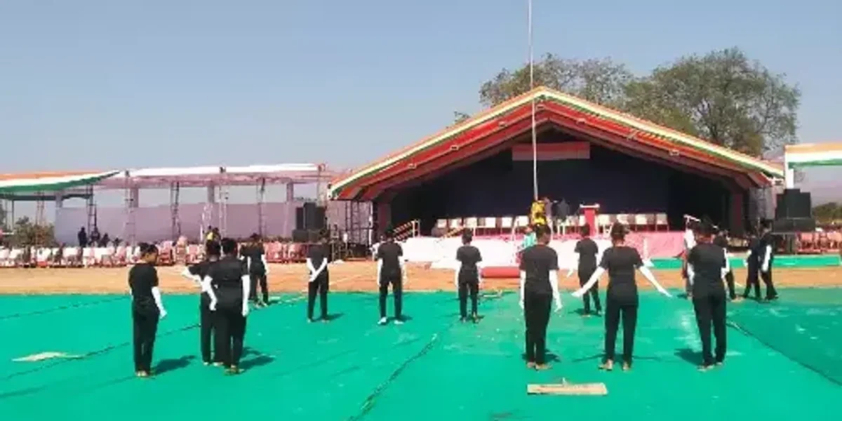ભરૂચ:નેત્રંગ ખાતે યોજાનાર જિલ્લાકક્ષાના પ્રજાસત્તાક પર્વની ઉજવણીની તમામ તૈયારીઓને આખરી ઓપ અપાયો,કાર્યક્રમનું રિહર્સલ યોજાયું