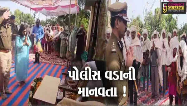 સાબરકાંઠા: વિજયનગરના સારોલી ગામે DG પોતાના પત્ની સાથે ASIના ઘરે પહોંચ્યા,જુઓ શું છે કારણ
