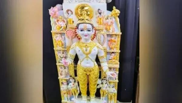 અયોધ્યા : રામલલાની બીજી મૂર્તિની તસવીર આવી સામે