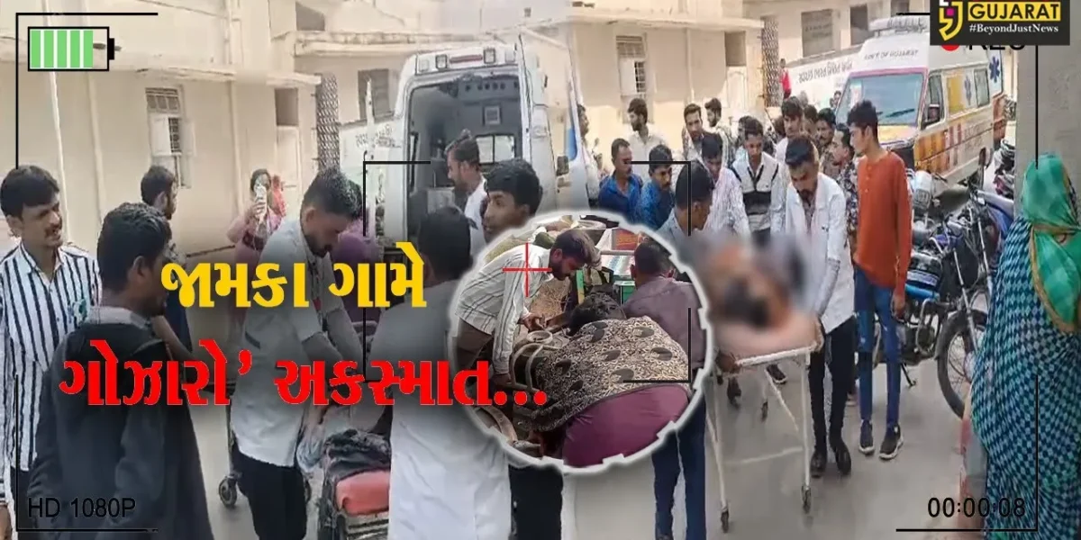 અમરેલી : જામકા નજીક બાઇક અને રિક્ષા વચ્ચે અકસ્માત સર્જાતા એક વિદ્યાર્થીનું મોત, 8 મુસાફરોને ગંભીર ઇજા…