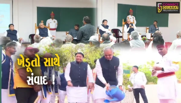 પાટણ: રાજ્યપાલ આચાર્ય દેવવ્રતે ખેડૂતો સાથેના સંવાદમાં પ્રાકૃતિક ખેતીનું મહત્વ સમજાવ્યું