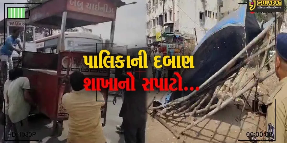 ભરૂચ : સુપર માર્કેટ-રેલ્વે સ્ટેશન મુખ્ય માર્ગ પર લારી-ગલ્લાના દબાણો પાલિકાએ દૂર કર્યા, અન્ય દબાણકર્તાઓમાં ફફડાટ
