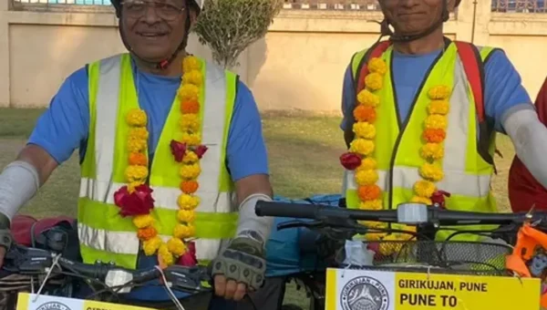 ભરૂચ: પુનાથી સ્ટેચ્યુ ઓફ યુનિટી સુધીની સાયકલયાત્રા, 73 વર્ષીય સાયકલીસ્ટોનું કરાયું સ્વાગત