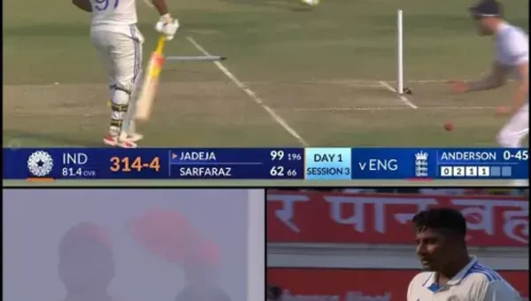IND vs ENG: સદી ન ફટકારીને પણ સરફરાઝ ખાન બન્યો હીરો, રન આઉટ થતાં રોહિત શર્મા ગુસ્સે થયો.